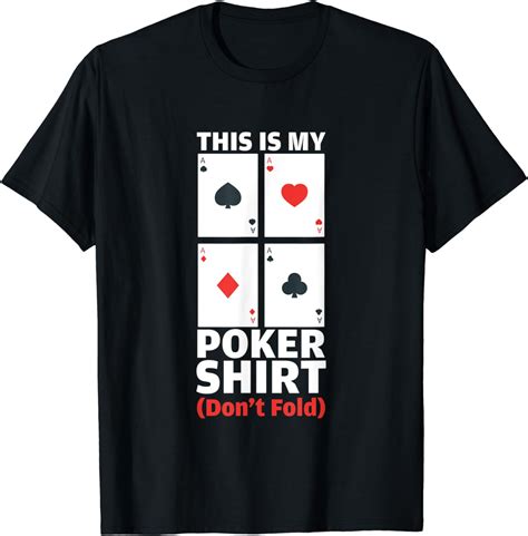 funny poker shirts